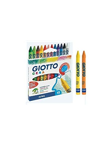 GIOTTO 12 PASTELLI A CERA