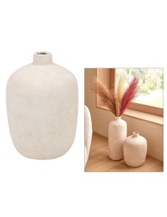 VASO 210204 ROMIA 22,5X31CM CERAMICA BEIGE
