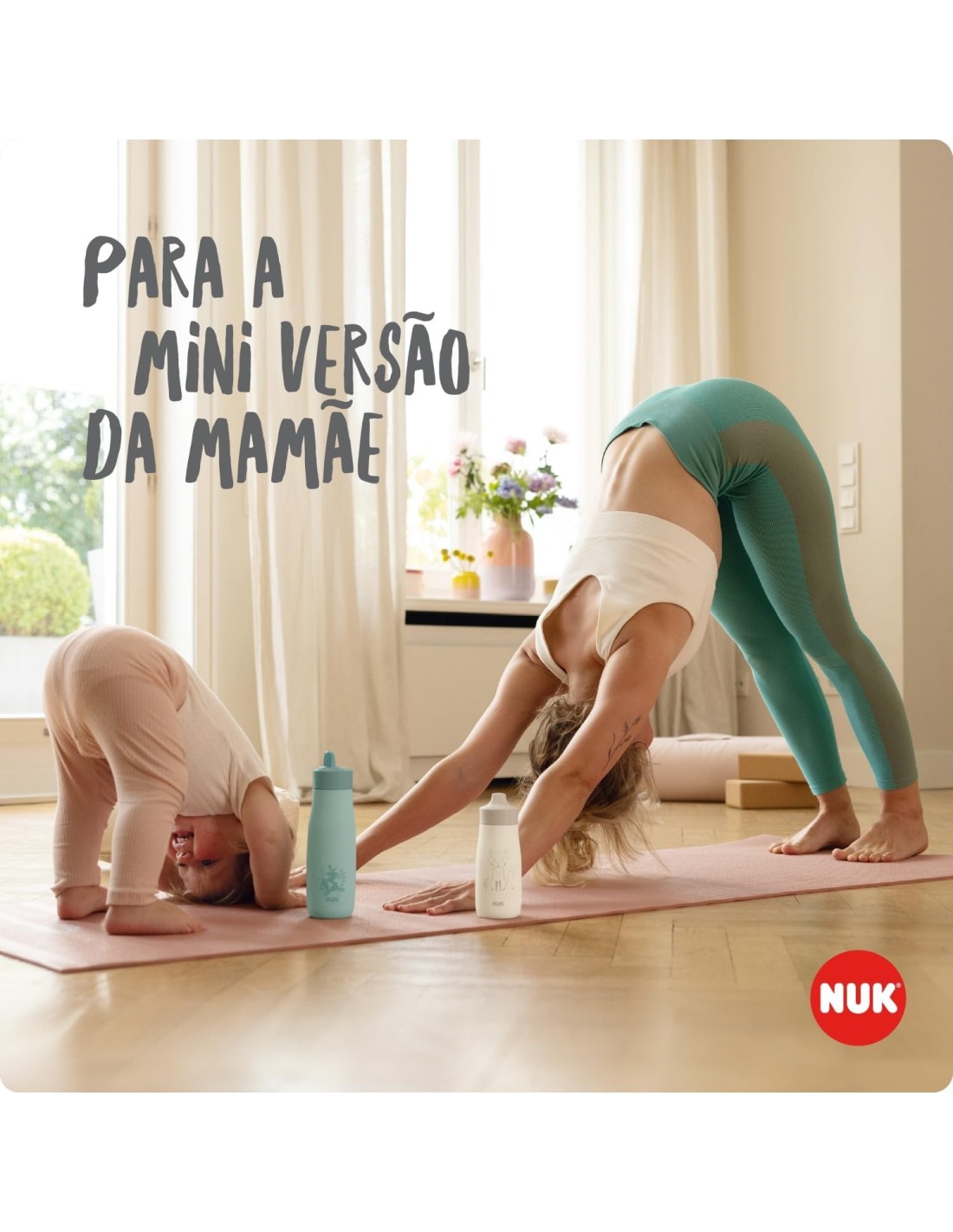 NUK Mini-Me Tazza Bambini 9+ Mesi Lilac Deer | shopincasa.it