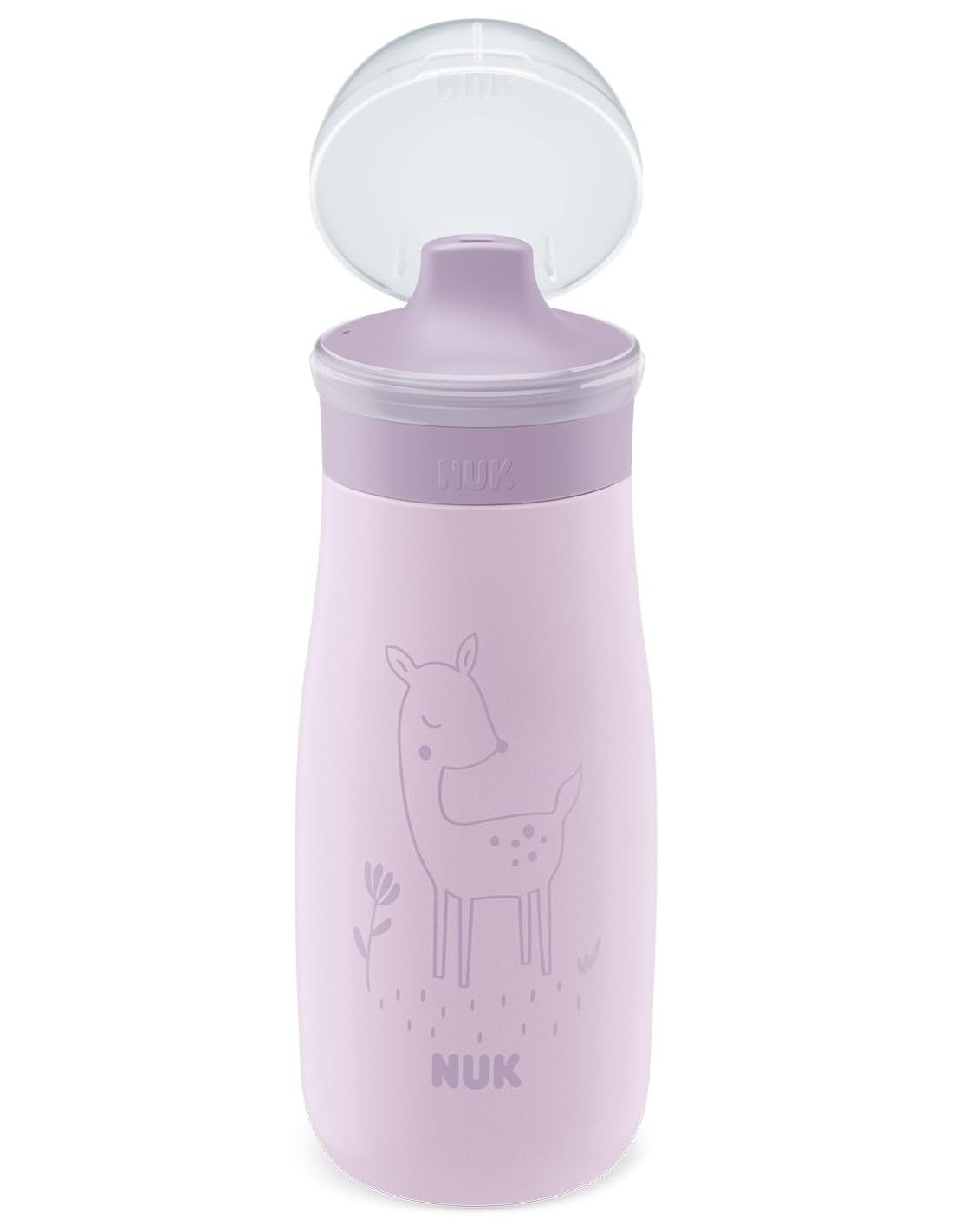 NUK Mini-Me Tazza Bambini 9+ Mesi Lilac Deer | shopincasa.it