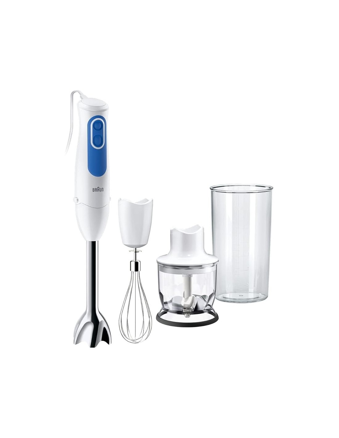 Braun MQ3025 Spaghetti Minipimer 700W con Accessori | shopincasa.it