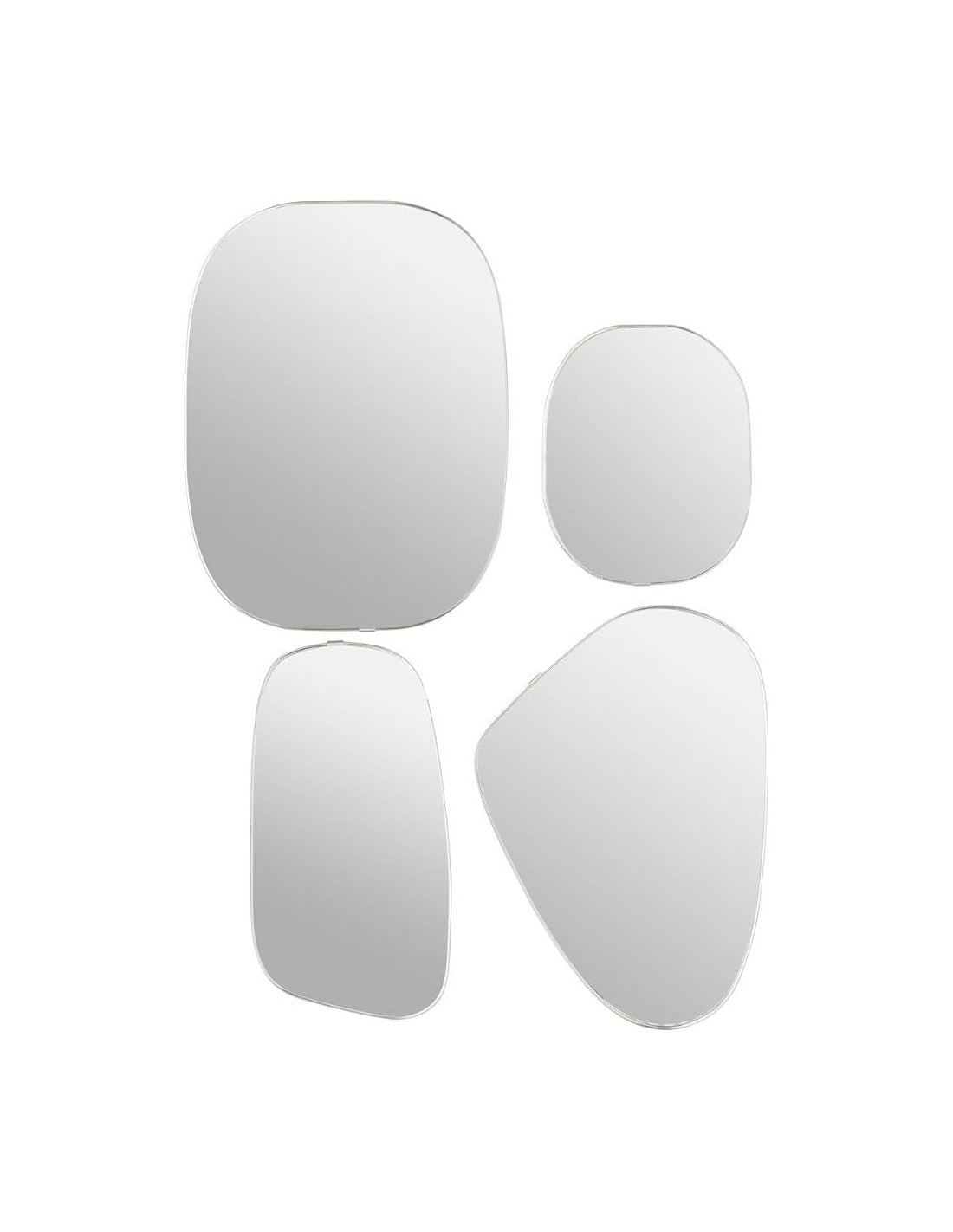SPECCHI: vendita online Specchio, plastica, Roman, 30x1.2x40 cm, set x4, ATMOSPHERA in offerta