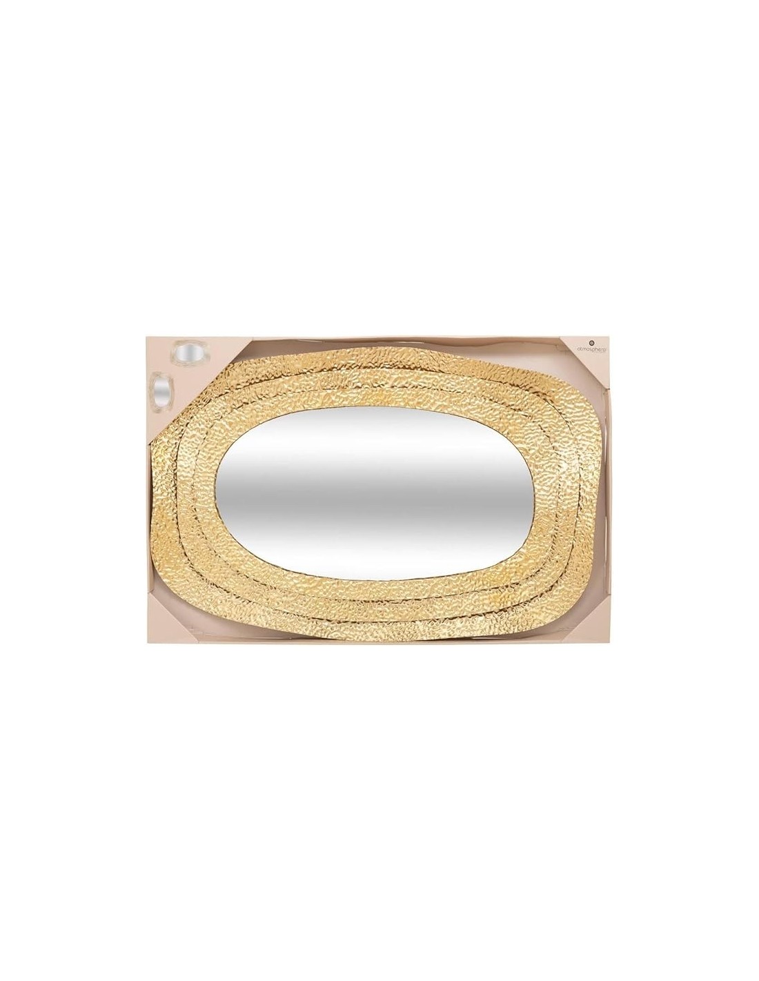 SPECCHI: vendita online Specchio, dorato, Brenda, 89x58 cm, cornice metallo, ATMOSPHERA CREATEUR D'INTERIEUR in offerta