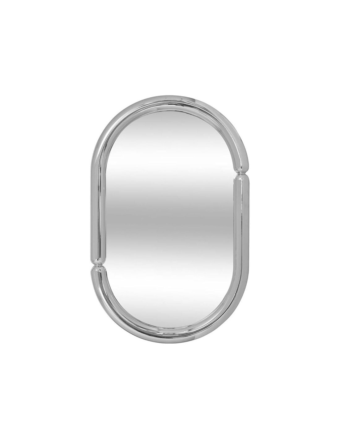 SPECCHI: vendita online Specchio, ovale, cromato, Micaela, 55x35 cm, ATMOSPHERA in offerta