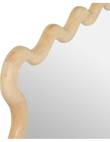 SPECCHI: vendita online Specchio, a onda, legno, Brooke, 62x48 cm, ATMOSPHERA CREATEUR D'INTERIEUR in offerta