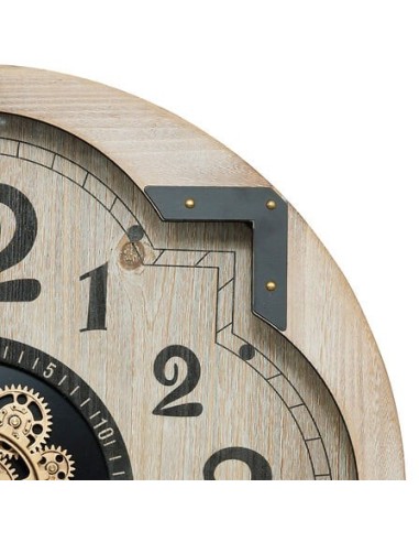 OROLOGI: vendita online Orologio McKensie, diametro 63 cm, MDF beige, da parete, design con meccanismo a vista in offerta