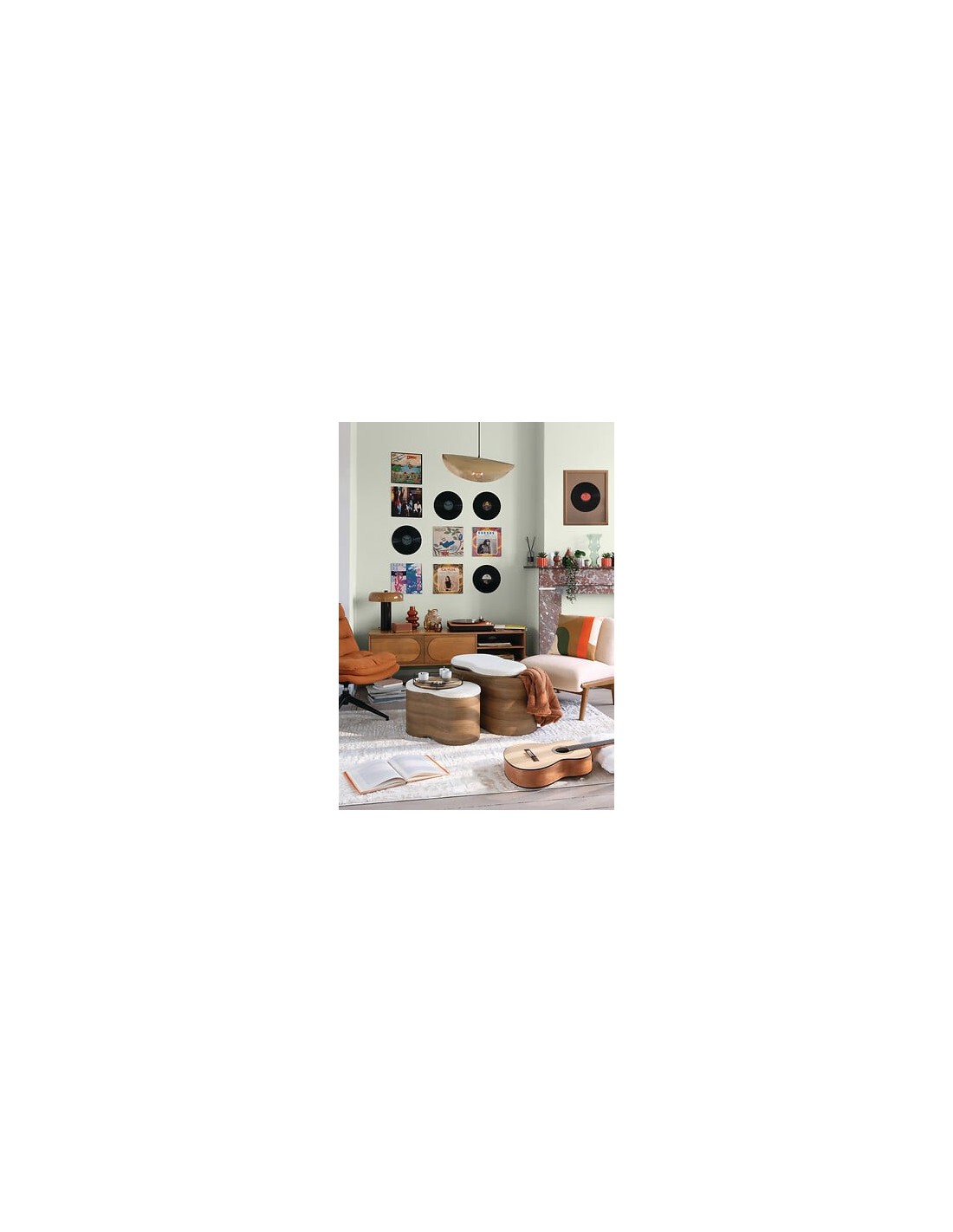 POLTRONE E DIVANI: vendita online Poltrona bouclé, Liora, avorio, legno FSC, 61,4x75,5x76 cm, stile moderno in offerta