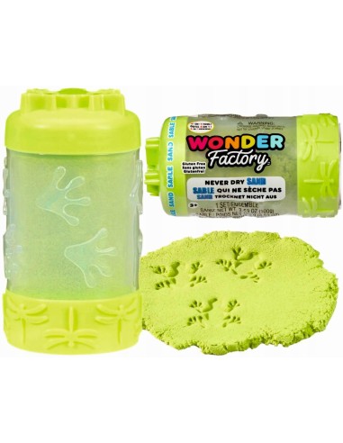 Sabbia cinetica Wonder Factory assortita con stampini integrati | shopincasa.it