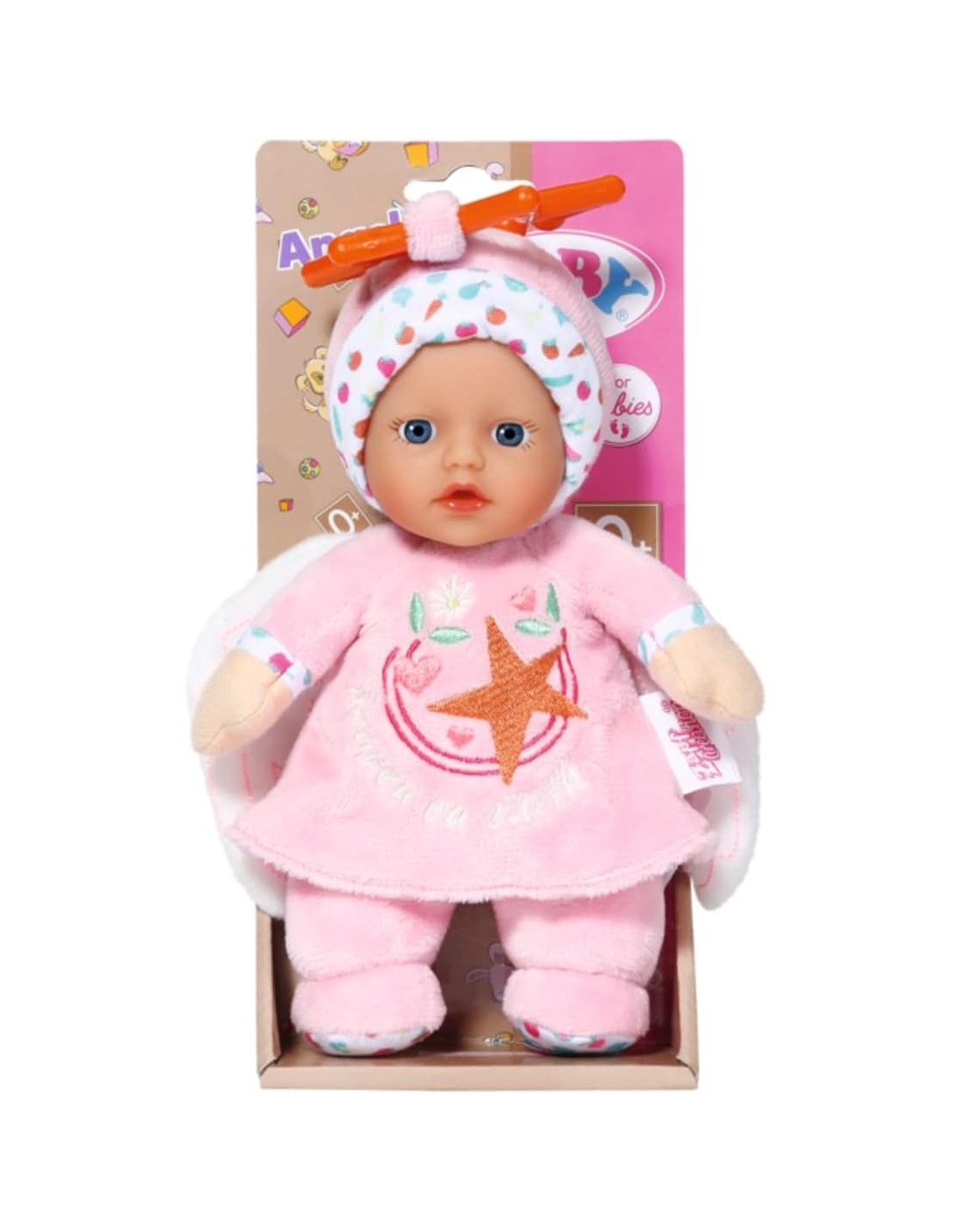 Bambola BABY born Angel morbida e lavabile da 30 cm per neonati | shopincasa.it