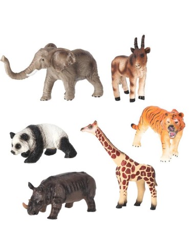 Animals Mates 42643 animali savana assortiti | shopincasa.it