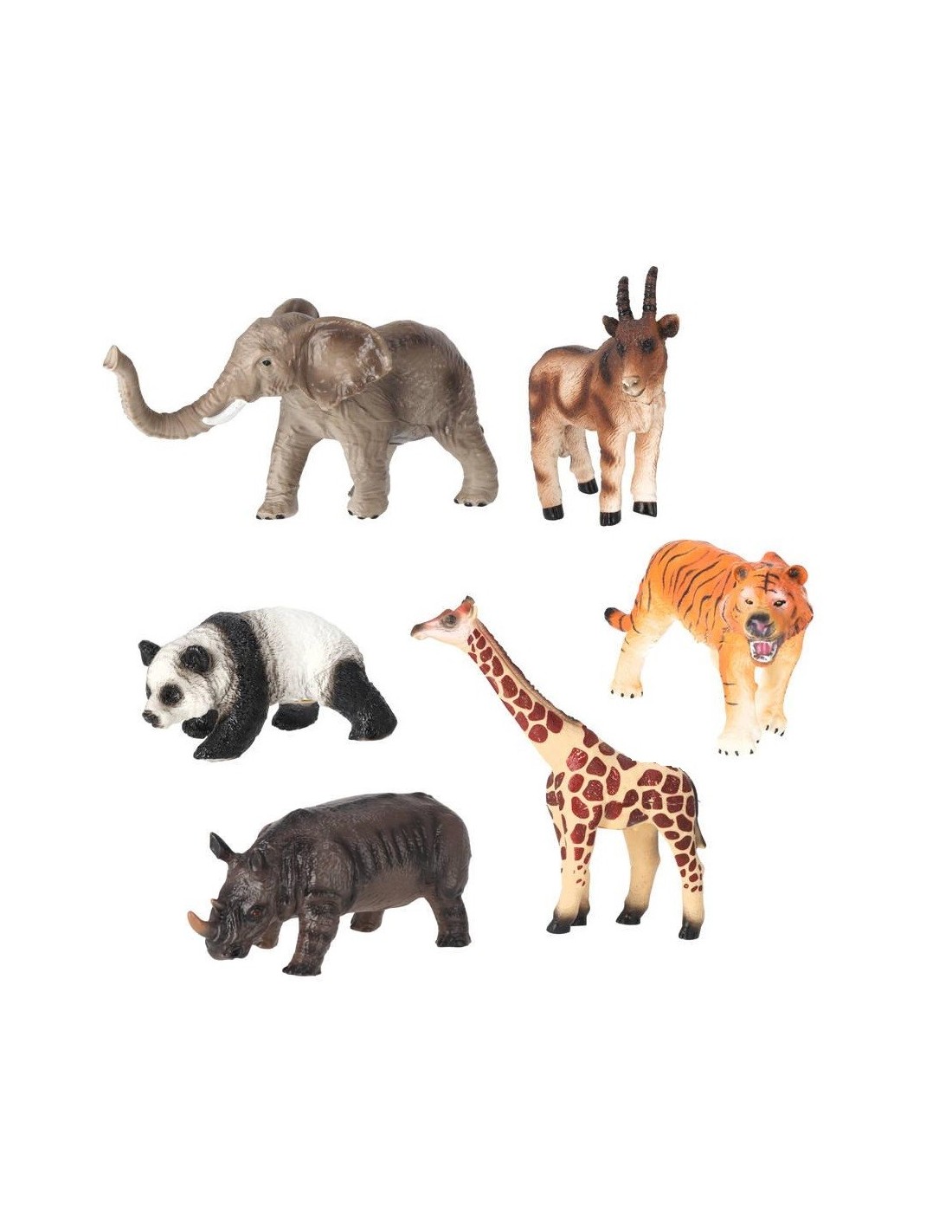 Animals Mates 42643 animali savana assortiti | shopincasa.it