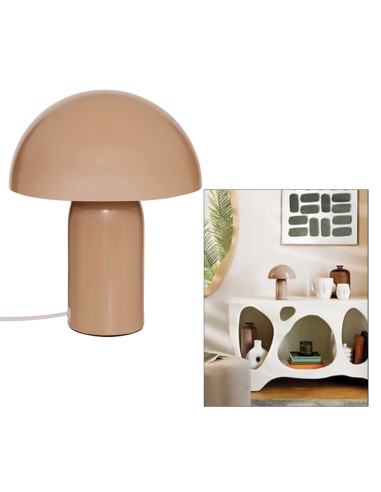 LAMPADA TAVOLO 210363C LITO 20X24CM METALLO BEIGE