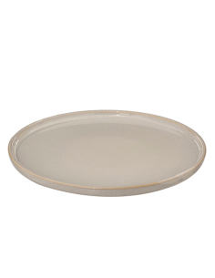 PIATTI: vendita online Piatto Piano Ceramica Beige Terre Inconnue, 27 cm, Faience, Elegante e Resistente in offerta
