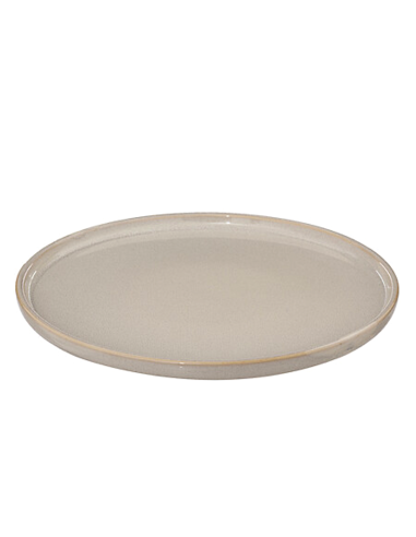 PIATTI: vendita online Piatto Piano Ceramica Beige Terre Inconnue, 27 cm, Faience, Elegante e Resistente in offerta