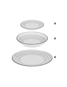 SERVIZIO TAVOLA 18PZ 207254 LUNOVA