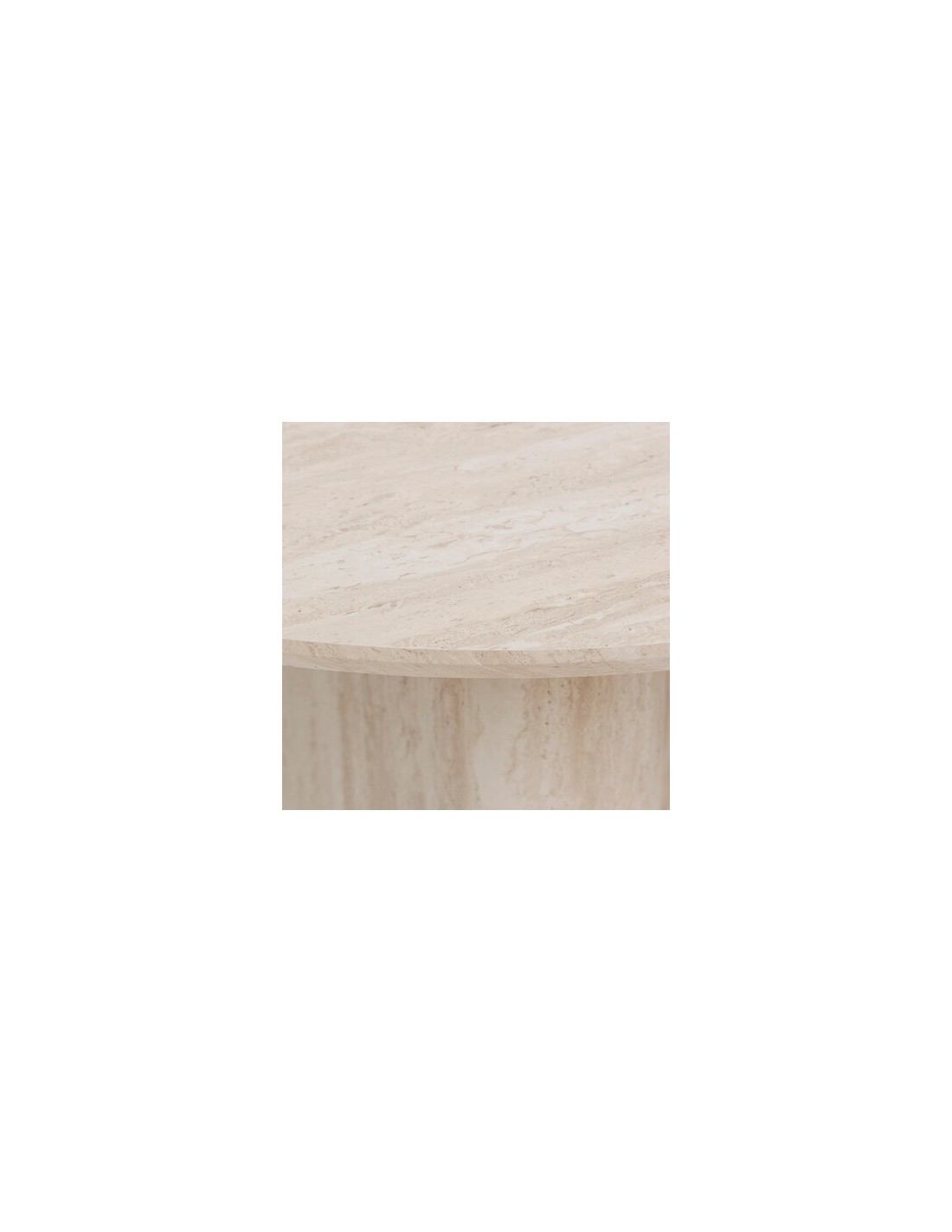 TAVOLI: vendita online Tavolo da pranzo Anaya, 180x90 cm, MDF effetto travertino, ovale, finitura opaca in offerta