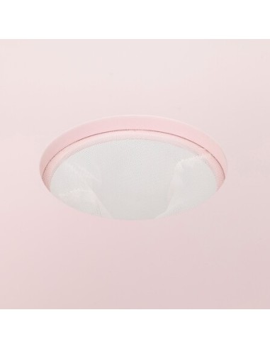 TAVOLI: vendita online Tavolo Dolce Fiore, rosa, 51x51x40 cm, legno MDF e pino, con vano portaoggetti in offerta