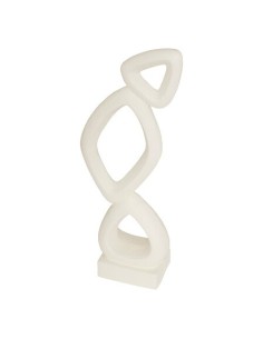OGGETTISTICA: vendita online Decorazione da Appoggio Wonj, Magnesia, Bianca, L 26 cm, P 13,3 cm, H 68,5 cm in offerta