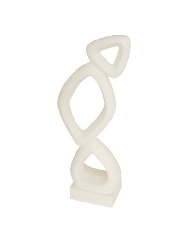 OGGETTISTICA: vendita online Decorazione da Appoggio Wonj, Magnesia, Bianca, L 26 cm, P 13,3 cm, H 68,5 cm in offerta