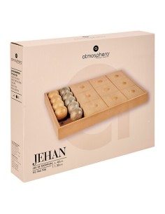 OGGETTISTICA: vendita online Gioco di Tris Jehan, Legno Naturale, Marrone, 40 x 30 x 4 cm in offerta 2