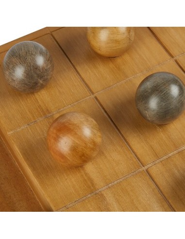 OGGETTISTICA: vendita online Gioco di Tris Jehan, Legno Naturale, Marrone, 40 x 30 x 4 cm in offerta
