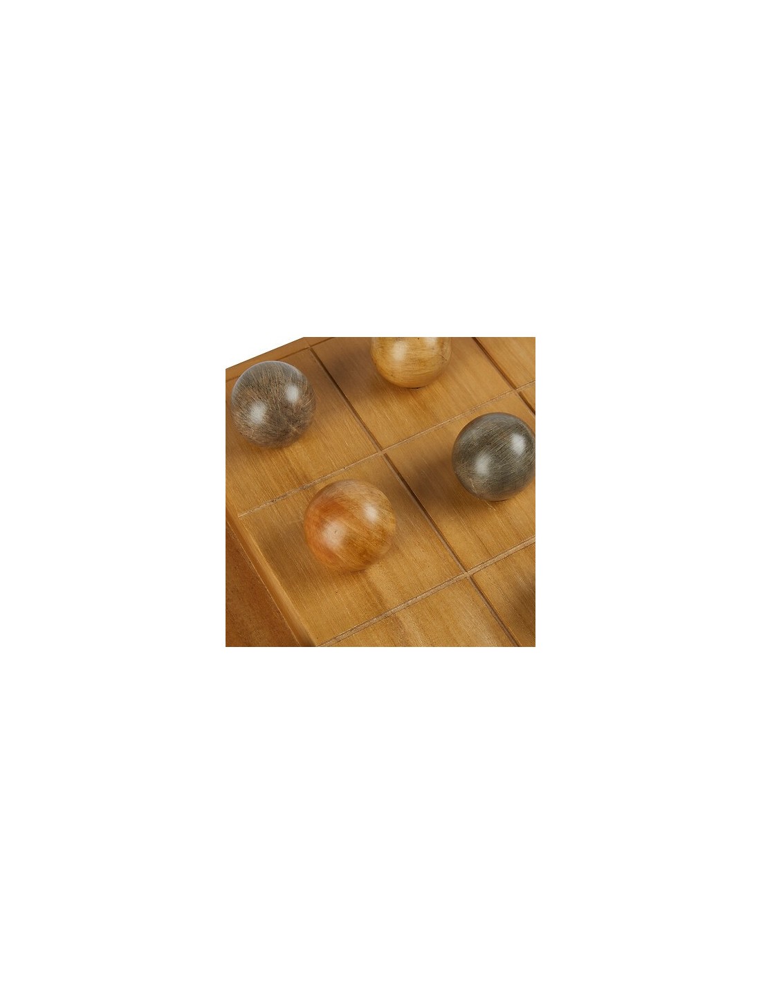 OGGETTISTICA: vendita online Gioco di Tris Jehan, Legno Naturale, Marrone, 40 x 30 x 4 cm in offerta