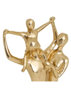 OGGETTISTICA: vendita online Statua Famiglia Hapi, Resina Dorata, L 10,5 cm, P 8 cm, H 28,5 cm in offerta