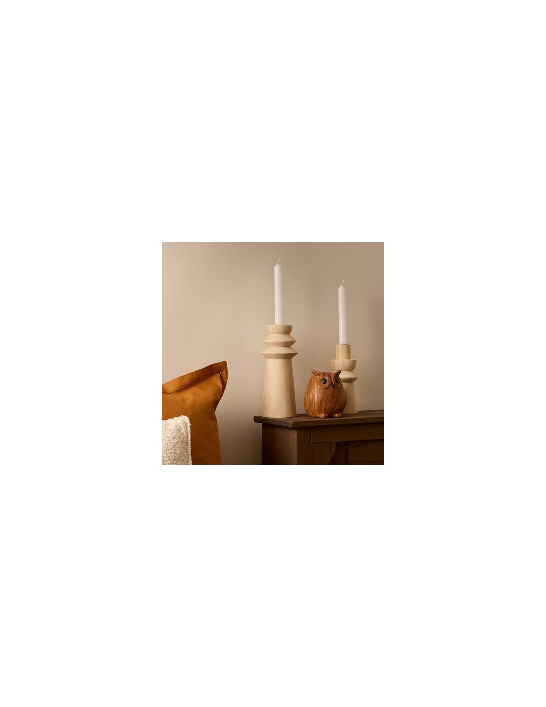 OGGETTISTICA: vendita online Gufo Decorativo Autunno, Ceramica Dolomite, Colore Caramello, L 11 cm, P 10,3 cm, H 12 cm in off...