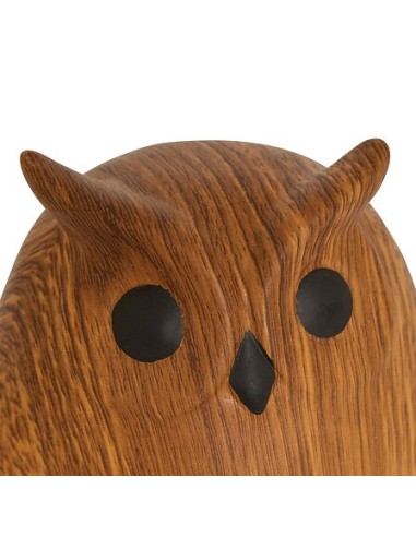 OGGETTISTICA: vendita online Gufo Decorativo Autunno, Ceramica Dolomite, Colore Caramello, L 11 cm, P 10,3 cm, H 12 cm in off...
