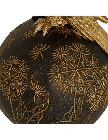 OGGETTISTICA: vendita online Uccellino Decorativo Belli, Resina Dorata, L 12 cm, P 10 cm, H 19 cm in offerta