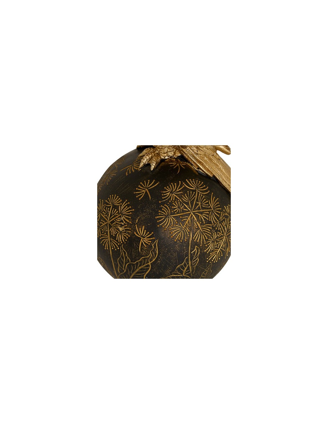 OGGETTISTICA: vendita online Uccellino Decorativo Belli, Resina Dorata, L 12 cm, P 10 cm, H 19 cm in offerta