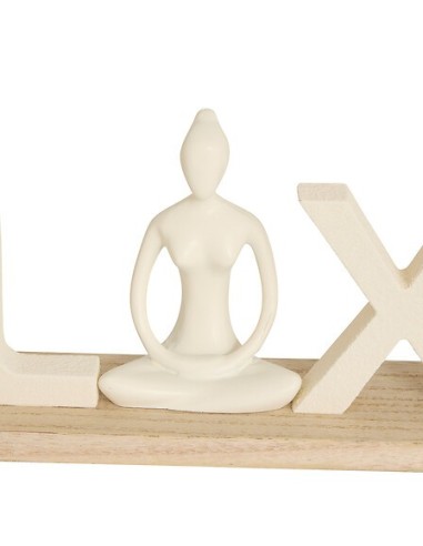 OGGETTISTICA: vendita online Decorazione Parola Yogi, MDF Assortito, L 36 cm, P 6 cm, H 12,5 cm in offerta