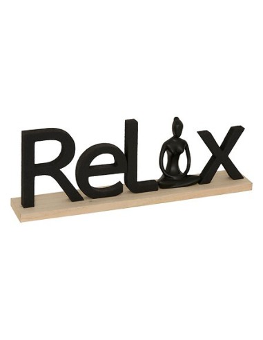 OGGETTISTICA: vendita online Decorazione Parola Yogi, MDF Assortito, L 36 cm, P 6 cm, H 12,5 cm in offerta