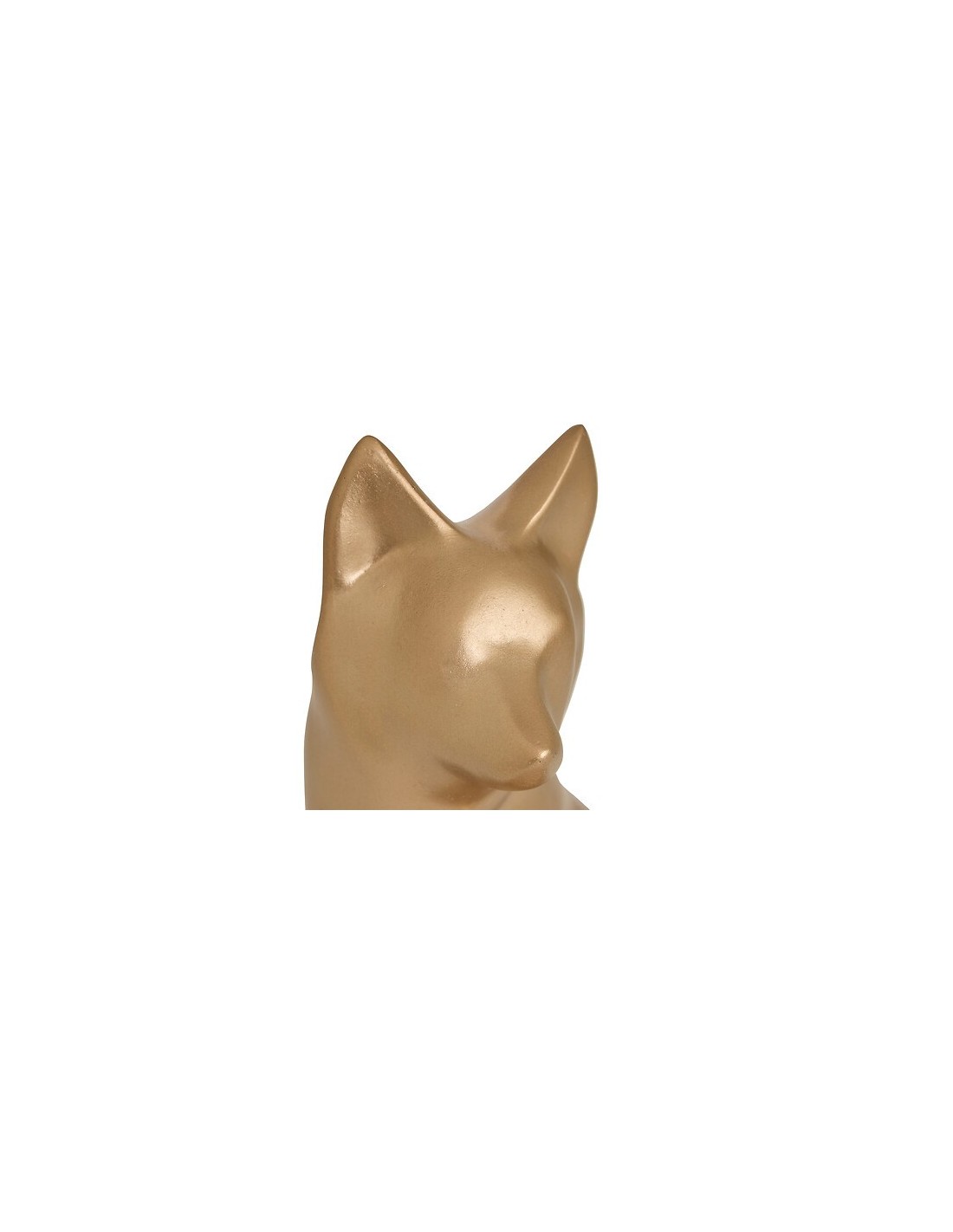 OGGETTISTICA: vendita online Volpe Decorativa Autunno, Resina Bronzo, L 16 cm, P 14 cm, H 26 cm in offerta