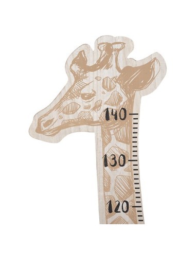 OGGETTISTICA: vendita online Metro da Parete Bambini Savane, Legno MDF Beige, Altezza 140 cm, Larghezza 36 cm in offerta