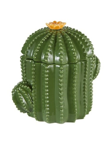 OGGETTISTICA: vendita online Scatola Decorativa Yucatan in Ceramica Dolomite Verde, 15,5 x 11 x 16 cm in offerta