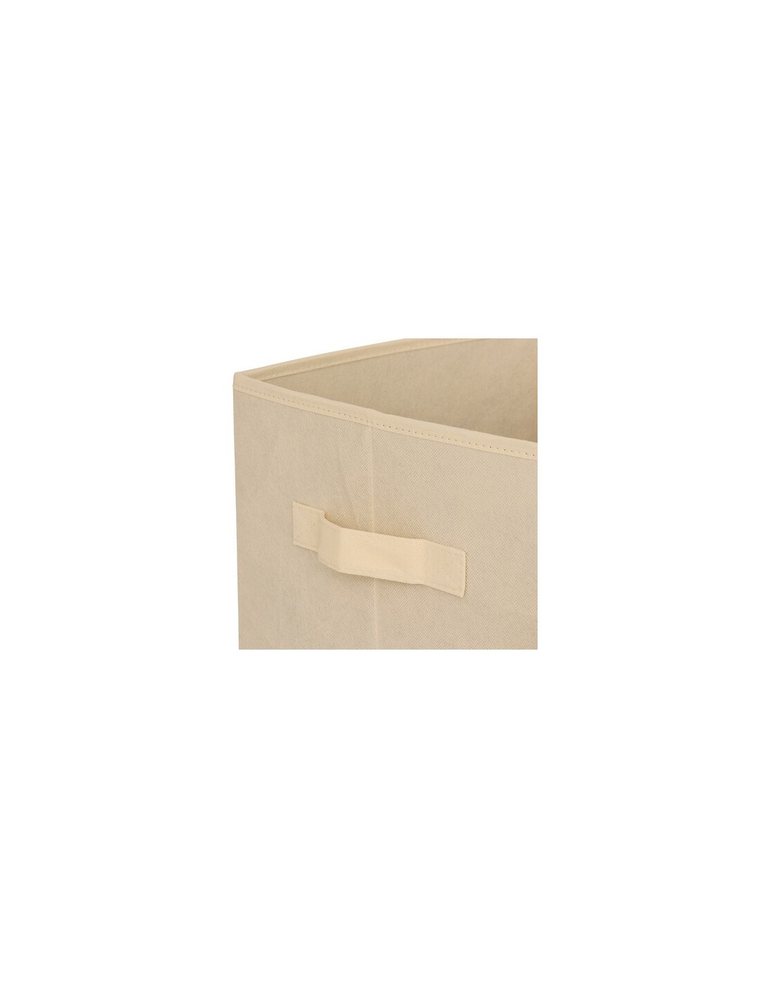 OGGETTISTICA: vendita online Scatola Contenitore in Velluto Beige con Stampa Cane, 29 x 29 x 29 cm – Pieghevole in offerta