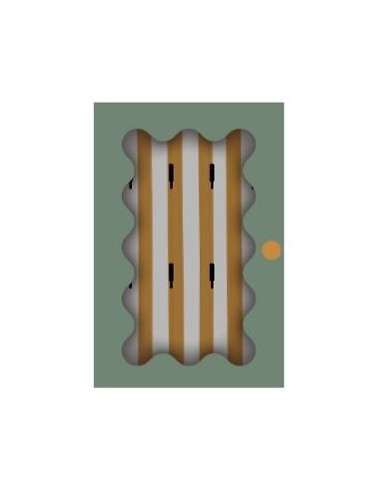 OGGETTISTICA: vendita online Scatola Portachiavi, Chéri, L. 20 x P. 6,6 x H. 30 cm, MDF E1, Vetro, Multicolore in offerta