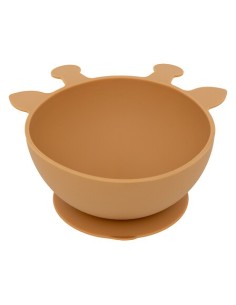 OGGETTISTICA: vendita online Set Pranzo, 4 Pezzi, Giraffa, Silicone, Ocre, Piatto, Ciotola, Bicchiere, Cucchiaio in offerta