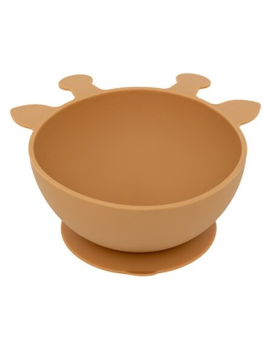OGGETTISTICA: vendita online Set Pranzo, 4 Pezzi, Giraffa, Silicone, Ocre, Piatto, Ciotola, Bicchiere, Cucchiaio in offerta