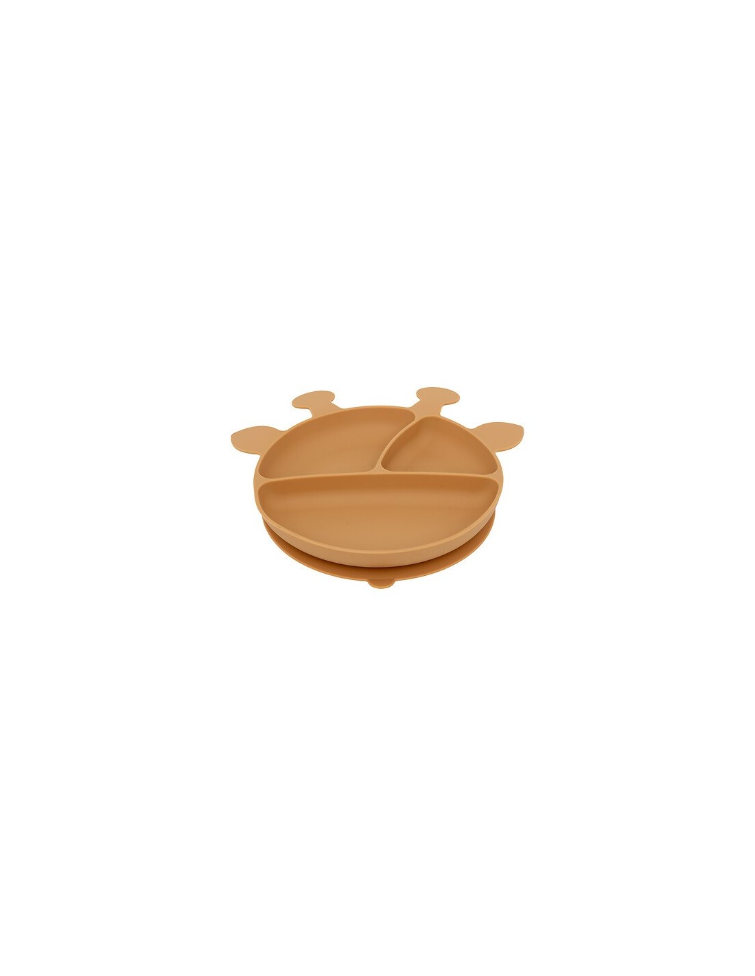 OGGETTISTICA: vendita online Set Pranzo, 4 Pezzi, Giraffa, Silicone, Ocre, Piatto, Ciotola, Bicchiere, Cucchiaio in offerta