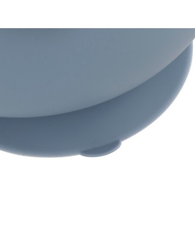 OGGETTISTICA: vendita online Set Pappa, 4 Pezzi, Elefante Yum, Silicone, Blu Grigio, Piatto Ventosa, Ciotola, Bicchiere, Cucc...