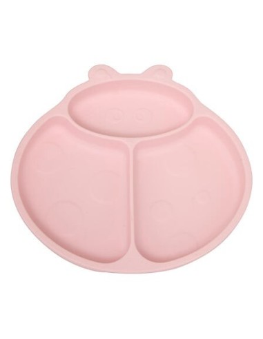 OGGETTISTICA: vendita online Set Piatti, 4 Pezzi, Silicone, Rose, Lavabile, Antiscivolo, Bambini in offerta