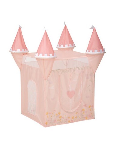 OGGETTISTICA: vendita online Tenda Pop Up, Castello Principessa, 130 x 78 x 78 cm, Rosa, PVC e Poliestere in offerta
