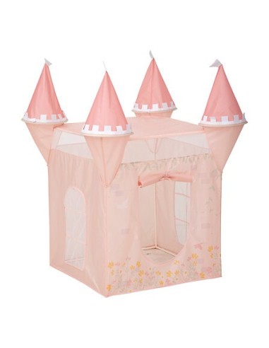 OGGETTISTICA: vendita online Tenda Pop Up, Castello Principessa, 130 x 78 x 78 cm, Rosa, PVC e Poliestere in offerta