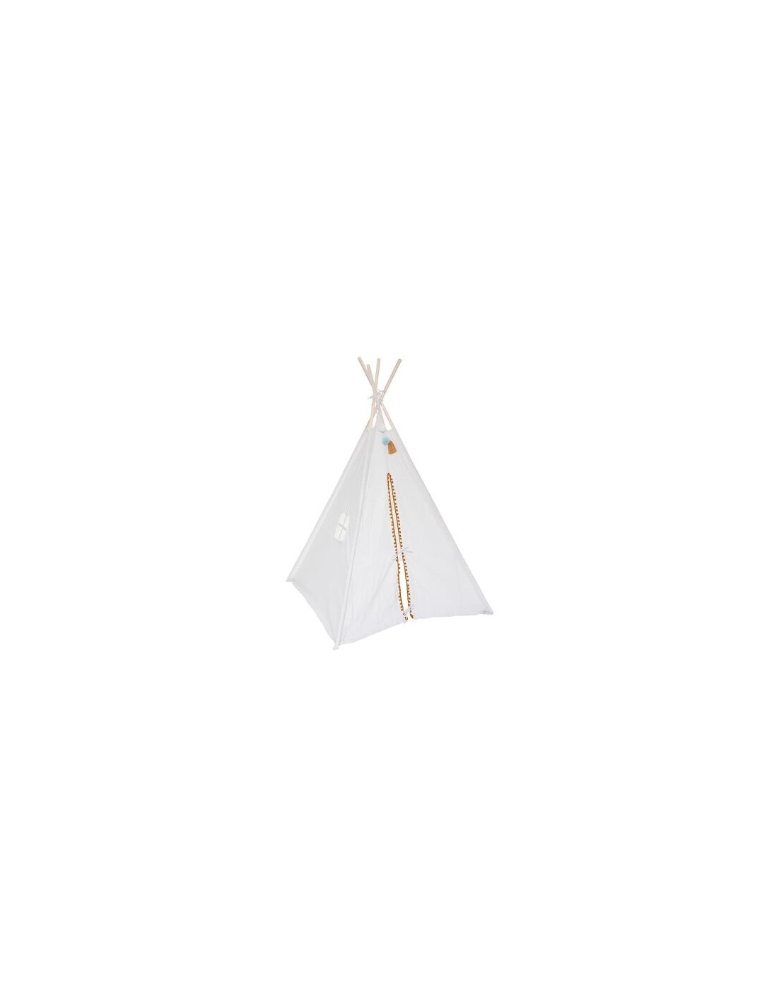 OGGETTISTICA: vendita online Tipi Bambini, Wapi, 120 x 120 x 160 cm, Naturale, Beige Lin, Cotone, Poliestere, Legno in offerta