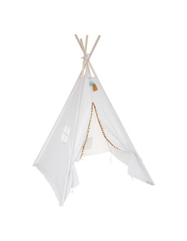 OGGETTISTICA: vendita online Tipi Bambini, Wapi, 120 x 120 x 160 cm, Naturale, Beige Lin, Cotone, Poliestere, Legno in offerta