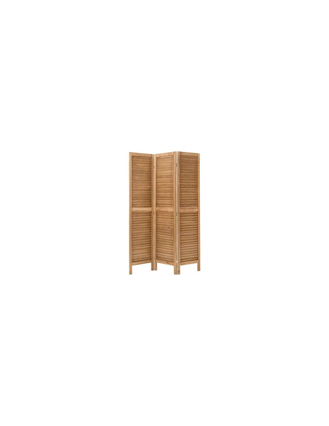 SEPARE' E PARAVENTO: vendita online Paravento, Camila, L. 120 x P. 2 x H. 170 cm, Legno Paulownia, Marrone, Pannelli Pieghevo...