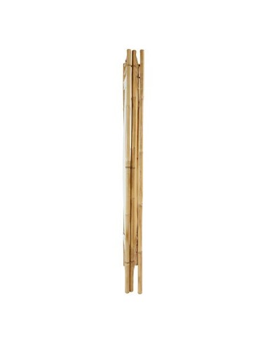 SEPARE' E PARAVENTO: vendita online Paravento, Kael, 135,5 x 170 cm, Bambù, Tessuto Bianco, 3 Pannelli, Pieghevole in offerta