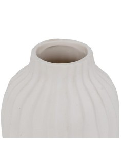 VASI D'ARREDO: vendita online Vaso Fernan, Ceramica Bianca, Alto 22 cm, Diametro 15 cm in offerta 2